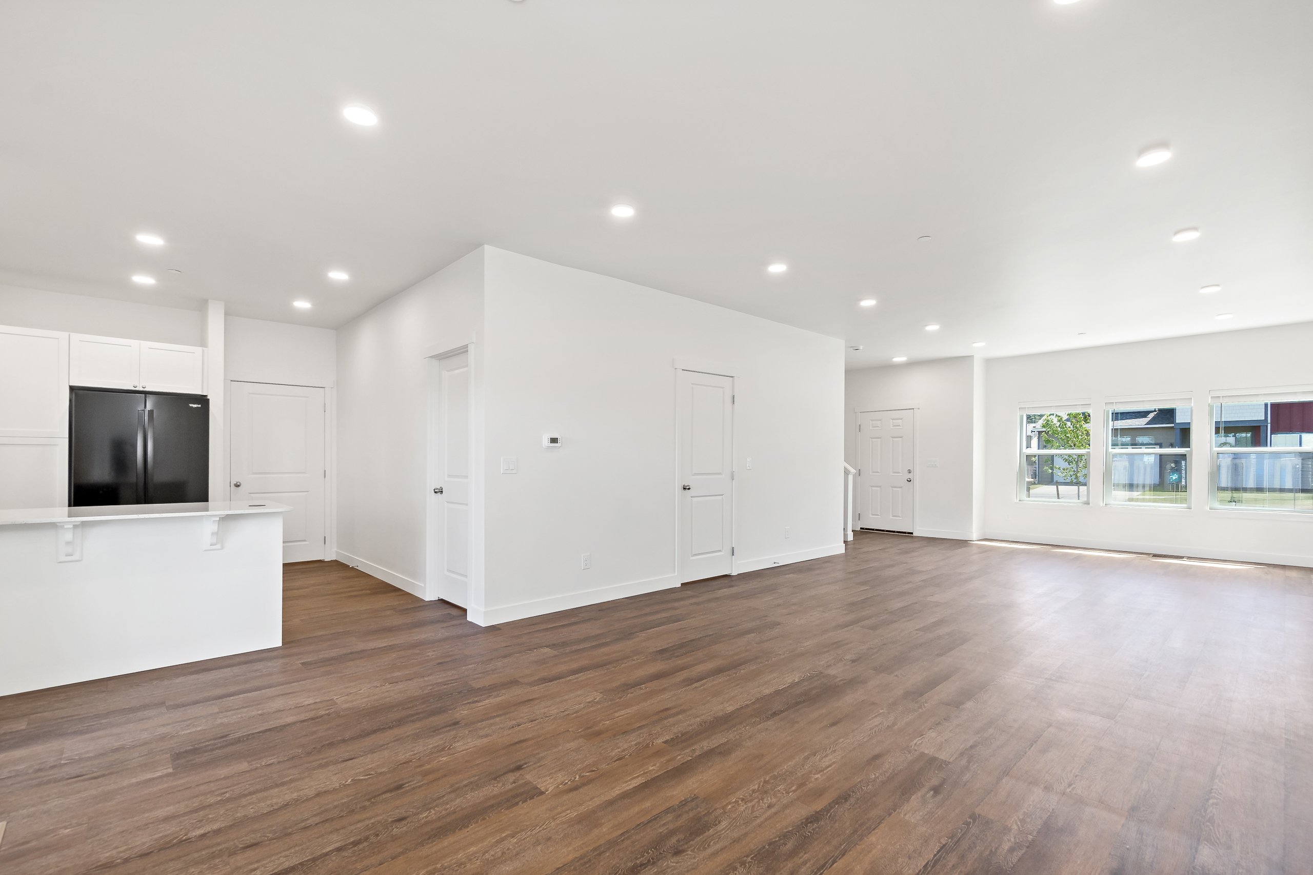 Open Concept Living Room with LVP Flooring